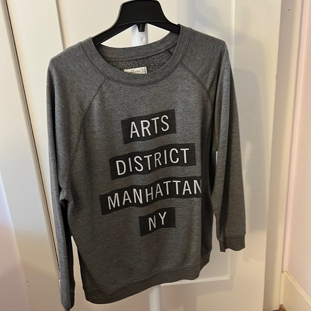 Abercrombie Oversized Crewneck